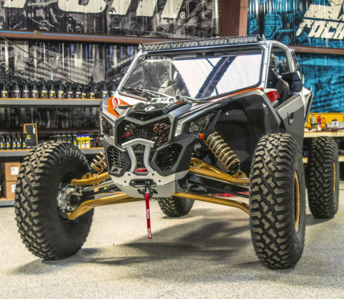S3 Power Sports 2017+ Can-Am Maverick X3 64" Hd High Clearance A-Arm Kit