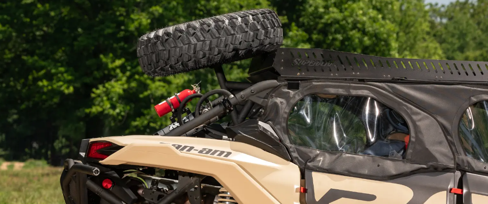 Can Am Maverick X3 Spare Tire Carrier
