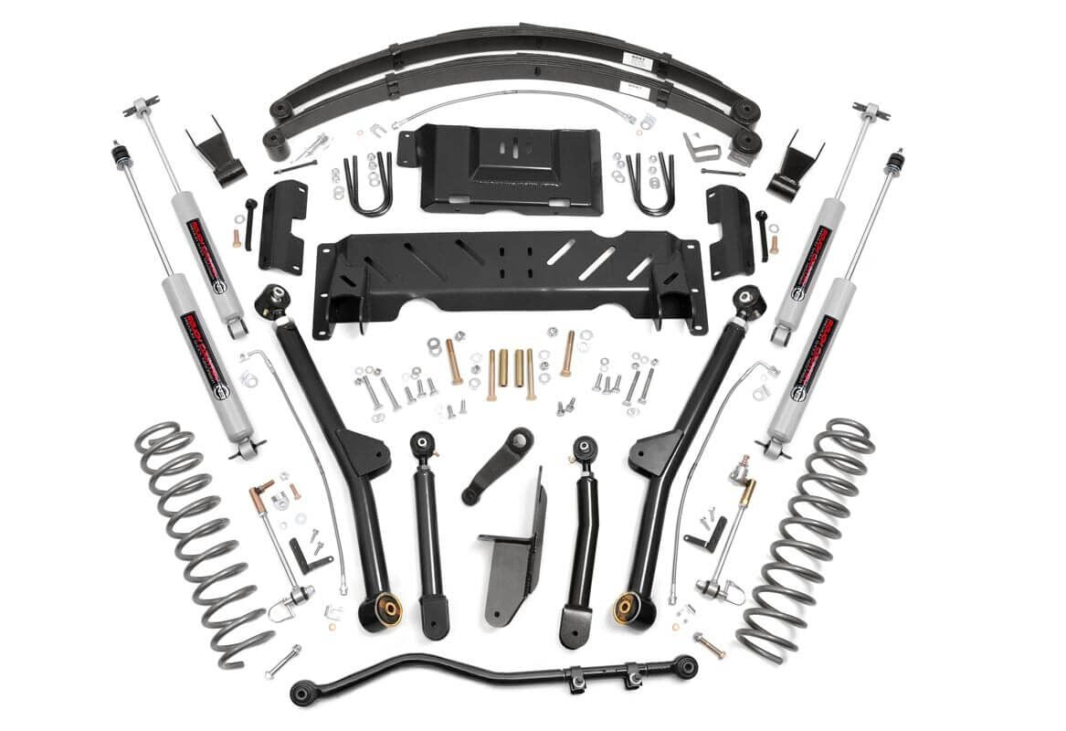 6.5 Inch Lift Kit | Long Arm | NP231 | Jeep Cherokee XJ 4WD (84-01)