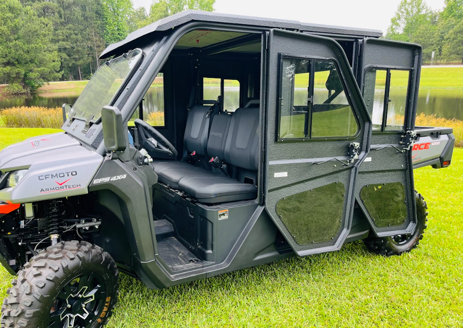 Armor Tech Full Steel Doors W/Sliding Windows For Uforce 1000XL