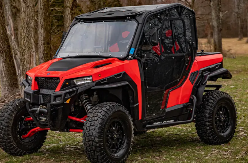 Polaris General Xp 1000 Scratch Resistant Flip Windshield