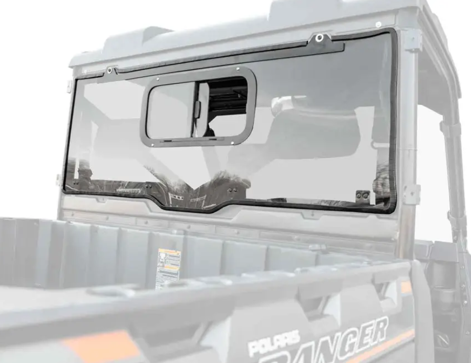 Polaris Ranger Xp 1000 Sliding Rear Windshield