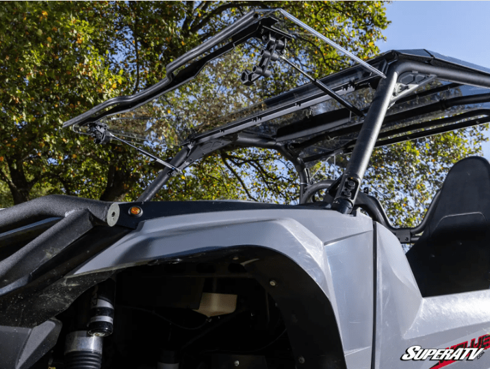 Yamaha Wolverine Rmax Scratch Resistant Flip Windshield - Offroad Armor