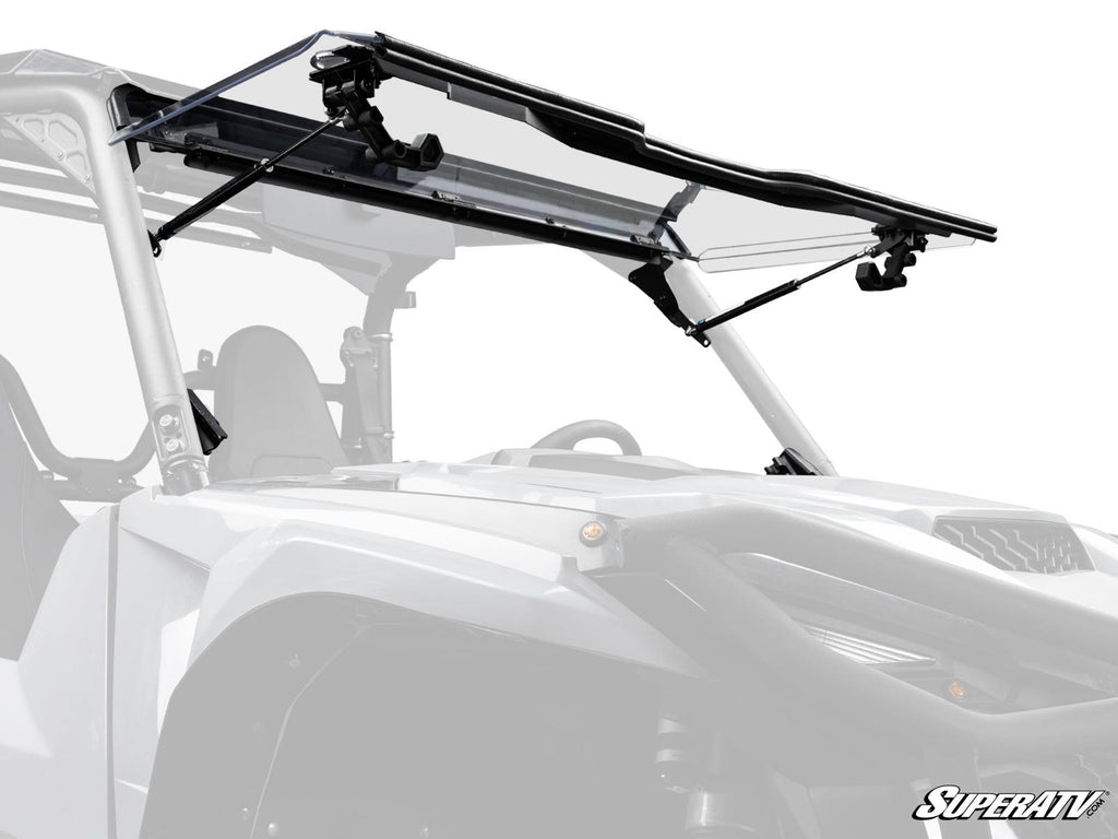 Yamaha Wolverine X4 850 Scratch Resistant Flip Windshield - Offroad Armor