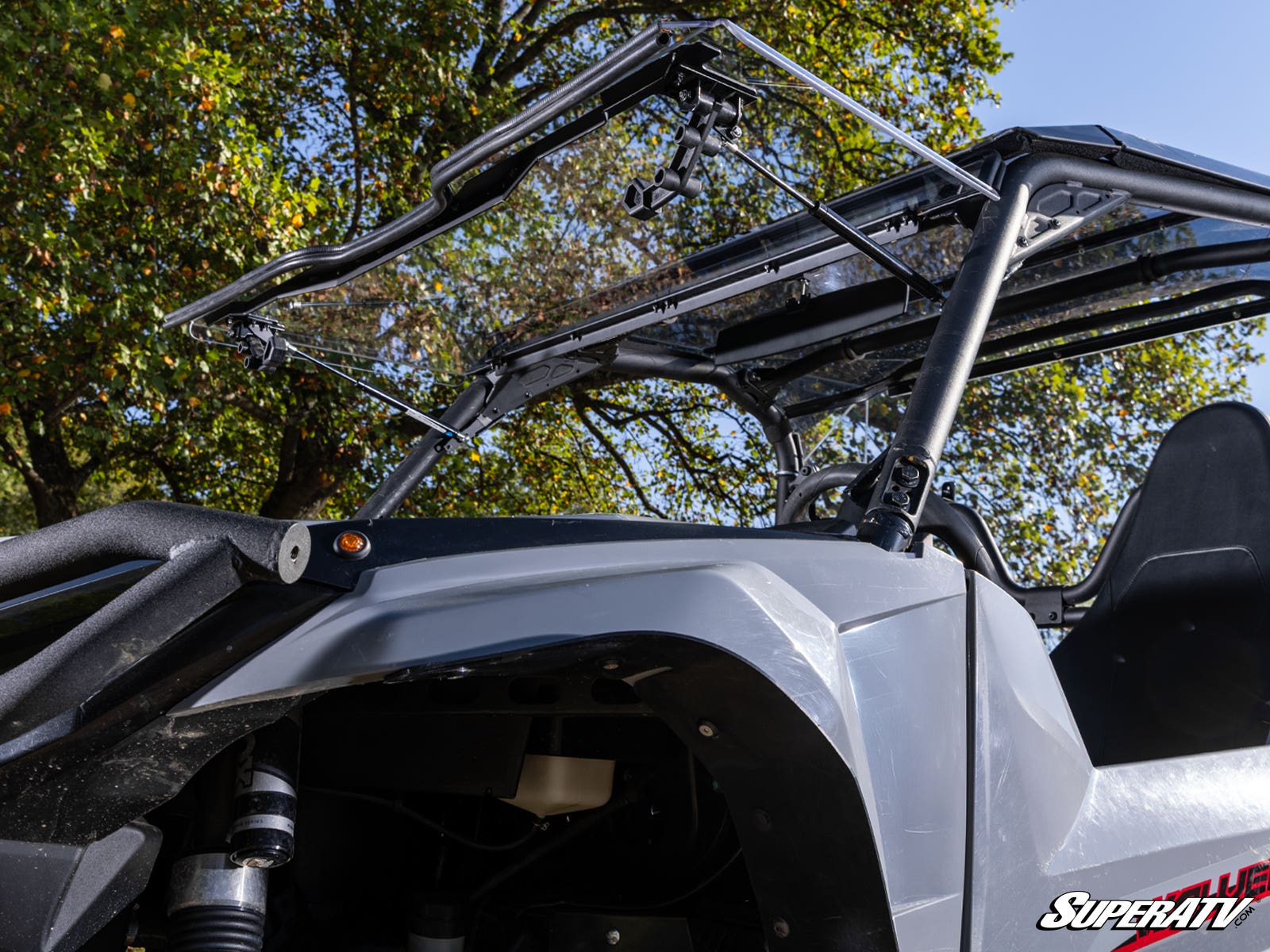 Yamaha Wolverine X4 850 Scratch Resistant Flip Windshield - Offroad Armor