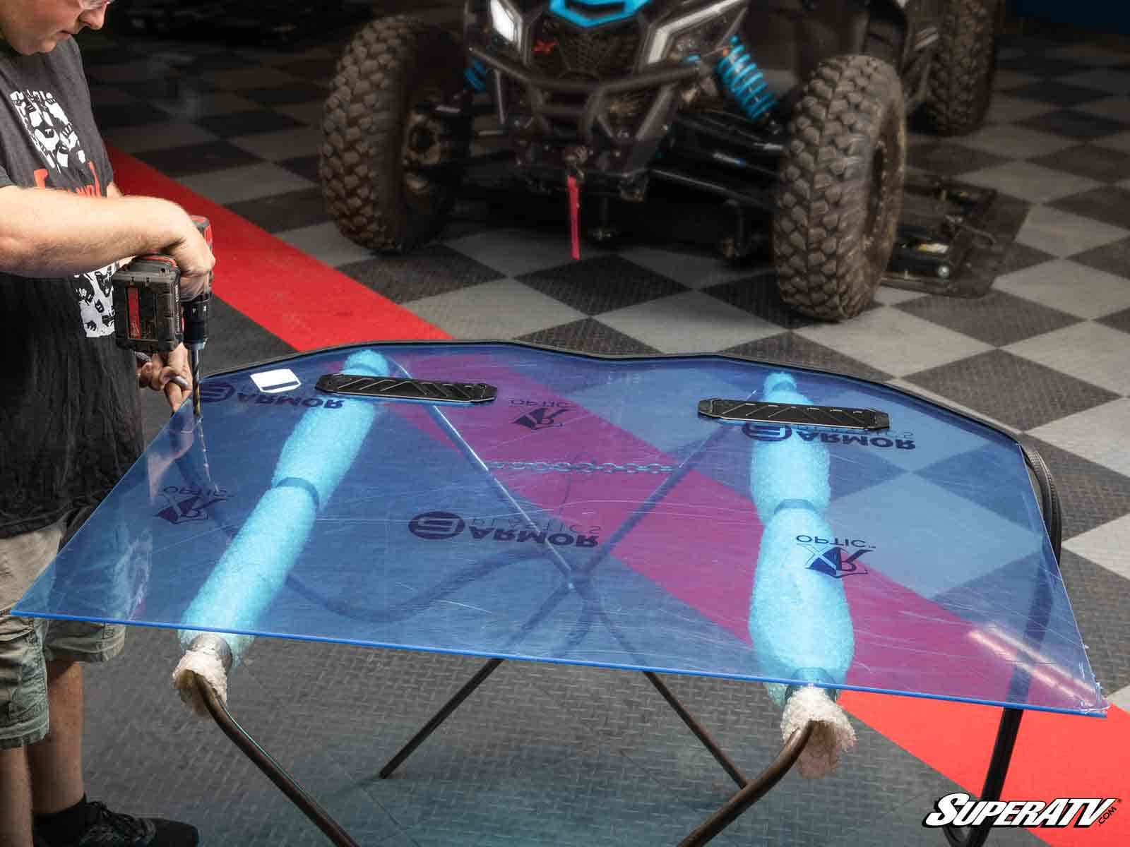 Yamaha YXZ Custom Cage Windshield Kit - Offroad Armor