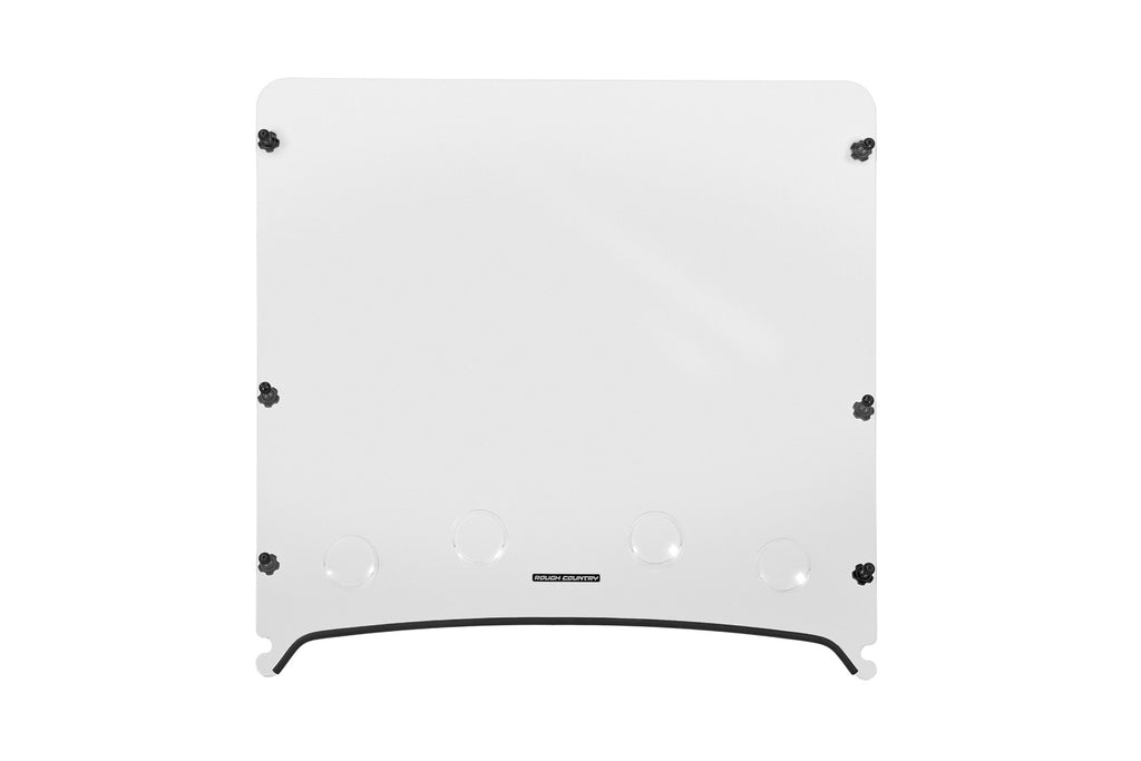 Vented Full Windshield | Scratch Resistant | Yamaha Drive2