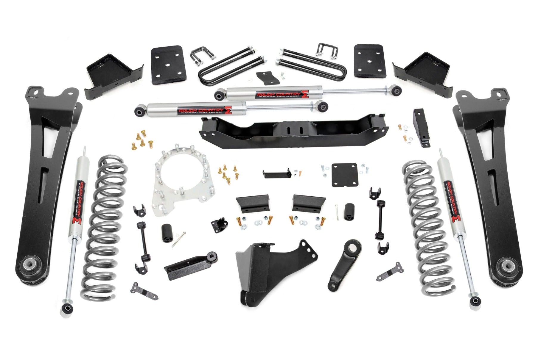 6 Inch Lift Kit | R/A | No OVLD | M1 Shocks | Ford Super Duty (17-22)